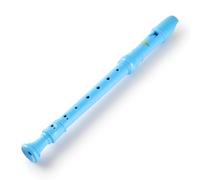 Sondery Beginner's Soprano Recorder Blue Flute Instrument German Fingering