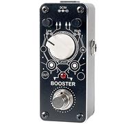 Sondery Boost Pedal for Electric Guitar and Bass, Mini Clean Booster Pedal, True Bypass, More or Less 14dB Change for Frequencies Under 250Hz or Above 1KHz, Art Design Foot Pedal