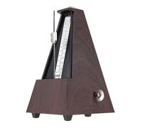 Sondery Classic Mechanical Metronome with Bell for Piano Guitar Drum Violin Saxophone and All Musical Instruments, Wind-Up Pendulum Metronome with Tempo Range 40-208 BPM, 5 Beat Modes (0 2 3 4 6), Bla
