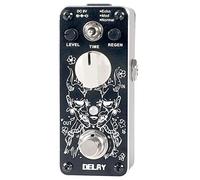 Sondery Digital Delay Pedal 3 Modes of Echo Modulation and Normal, True Bypass Mini Size Art Design Series