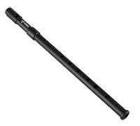 Sondery Irish Tin Whistle Key of D Black ABS Material with a Natural Wood Tone
