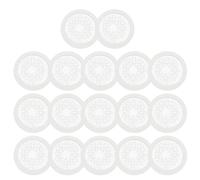 Sondery Kazoo Diaphragm Replacement 20 Pieces Heavy Duty Kazoo Flute Diaphragms for Plastic and Metal Kazoos