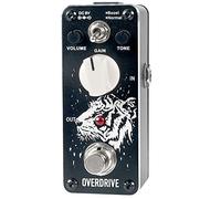 Sondery Overdrive Pedal for Guitars, Tube Overdrive of A Valve Combo Amplifier Sound, 2 Modes of Boost and Normal, True Bypass Mini Size Art Design Series