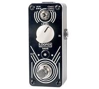Sondery Triple Looper Pedal, Access to Upload/Download Music Files from/to 3 Tracks via Enclosed USB Cable, Each Track 30 Minutes Looping Time, Loop Pedal Unlimited Overdubs Undo/Redo, Mini Size
