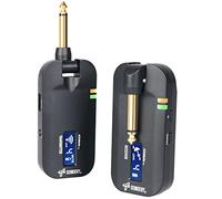 Sondery Wireless Guitar Transmitter Receiver System 5.8Ghz 4 Channels Rechargable