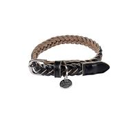 SONDEY Paris Prix Adjustable Braided Dog Collar 30-45 cm Black