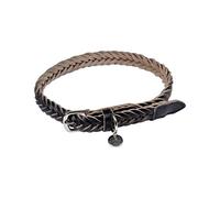 SONDEY Paris Prix Adjustable Braided Dog Collar 50-70 cm Black