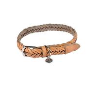 SONDEY Paris Prix Adjustable Braided Dog Collar 50-70 cm Natural