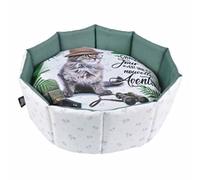 SONDEY Paris Prix Round Cat Basket 48 cm White