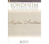 Sondheim For Classical Players Violin and Piano with Online Accompaniments