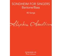 Sondheim For Singers – Baritone/Bass: 40 Songs