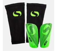 Sondico Aerolite High Performance Shin Guards Green/black Child (XS)