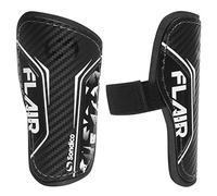 Sondico Flair Slip Shinguards Football Training Sports Protection Accessories Black/White Junior (XS)