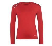 Sondico kids’ long sleeve, core, underwear top - Red - Small