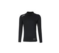 Sondico Kids Mock Neck Baselayer Juniors Top Black 5-6 Years