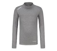 Sondico Kids Mock Neck Baselayer Juniors Top Grey 7-8 Years