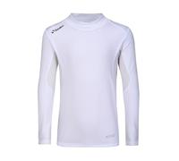 Sondico Kids Mock Neck Baselayer Juniors Top White 11-12 Years