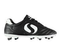 Sondico Kids Strike Soft Ground Childrens Football Boots Black/White C13
