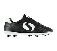 Sondico Kids Strike Soft Ground Junior Football Boots Black/White 6.5