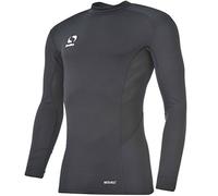 Sondico Mens Base Layer Mock Top Long Sleeve Compression Fit Sports Sweatshirt Navy S