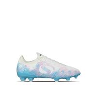 Sondico Mens Blaze Firm Ground Football Boots Trainers White/Pink/Blue 7.5 (41.5)