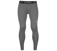 Sondico Core Tights Mens M Grey Marl