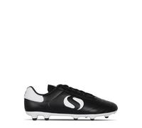 Sondico Mens Strike Firm Ground Football Boots Black/White 8
