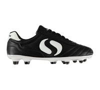 Sondico Mens Strike Soft Ground Football Boots Black/White 8