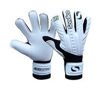 Sondico Unisex AquaSpine Junior Goalkeeper Gloves White/Black 2