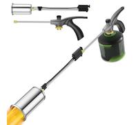 Sondiko Large Flame Weed Burner, Gas Burner, High Performance Blow Burner, Power 800,000 BTU for Garden, Walkway, Ice, Snow, Roofs (Except Tanks of