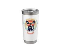 Sondra Best Dog Mom Ever Funny Custom Personalized Name Stainless Steel Insulated Tumbler