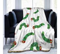 Sonernt Throw Blanket for/Couch/Bed Plush Blankets and Throws Very Hungry Caterpillar Flannel Fluffy Warm Cozy Blanket for Kids Girl Boy Dad Mom,50x60 Inches