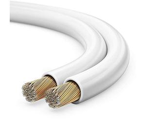 sonero® 25 m 2 x 0.75 mm² CCA Speaker Cable White