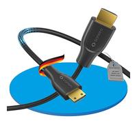 Sonero® 4K Mini HDMI to HDMI Cable, Premium High Speed, 4K 60Hz, Mini HDMI Male to HDMI Male, Gold-Plated Contacts, Double Shielding, PVC Jacket, 1.50 m