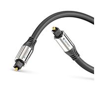Sonero® Premium Optical Toslink Cable 1.00 m Gold-Plated Contacts Black