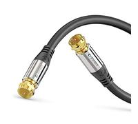 Sonero Premium Satellite Aerial Cable/Coaxial Cable 2.00 m Black