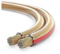 Sonero® S-SC2075T-100 CCA Speaker Cable/Speaker Cable 2 x 0.75 mm² Transparent 100 m