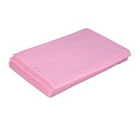 Sonew 10 Pcs Disposable Massage Table Sheets, 180 * 80cm NOn Woven Disposable Water Proof Bed Sheet, Breathable Bed Covers for Massage Beauty (Pink)