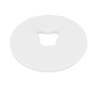 Sonew 100Pcs Disposable Face Covers for Massage, Soft Breathable Nonwovens Water Absorption, with Skin Friendly Comfortable (White 29 * 29cm)