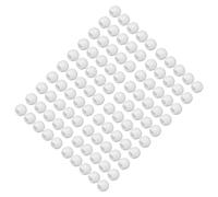 Sonew 100pcs Hair Braiding Beads Large Hole 12mm Plastic Resin Dreadlocks Hair Beard Beads for Men Women Braids Ponytails Weddings Role Play (White)