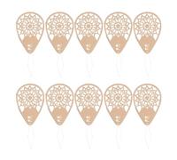 Sonew 10pcs Multipurpose Rose Gold Vintage Hollow Sewing Needle Threader for Hand Sewing and Machine Use with Easy