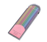 Sonew 12 Pcs Colored Pencil Refill Set 2mm Graphite Pencil Refills for Drawing and Sketching