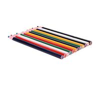 Sonew 12Pcs Colorful Peel Off Grease Pencils for Fabric Marking and Drawing on Various Surfaces