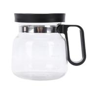 Sonew 16 Borosilicate Glass Coffee Pot Mug with Spill-Proof Silicone Lid, Tea Pot Design Coffee Cup with Comfortable Handle for Hot & Cold Beverages