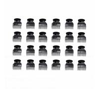 Sonew 24pcs Hot Roller Clips, Salon Hair Styling Tools with Stainless Steel Springs for Hair Sectioning