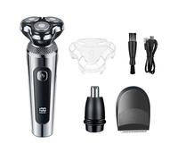 Sonew 3 in 1 Men Grooming Kit, USB Rechargeable Electric Trimmer with High Definition Display and IPX7, for Beard Hair and Nose Trimming