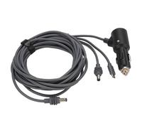 Sonew 3 in Power Cable - Rain Proof USB C/Cigarette/DC Male Extension Cord for Disc Antenna - 12V to 20V DC Power Supply Cable with 5A Holder - Compatible with Winegard King VuQu (#2)