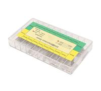 Sonew 300Pcs Stainless Steel Watch Band Spring Bar Link Pins with Storage Box, 20 Sizes Stainless Steel Double End Cotter Pins for Watch Repair