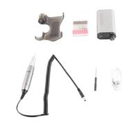 Sonew 35000 RPM Electric Nail Drill, Portable Rechargeable LED Display Professional Manicure Pedicure Tool with 4000mAh Battery and Removable Base Tray, for Acrylic Gel Nails and (Gray)