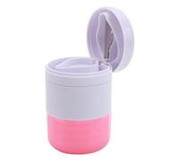 Sonew 4 in 1 Pill Crusher, Tablets Crusher and Grinder, 4 Layers Stainless Steel Blade, Portable Drug Box Container